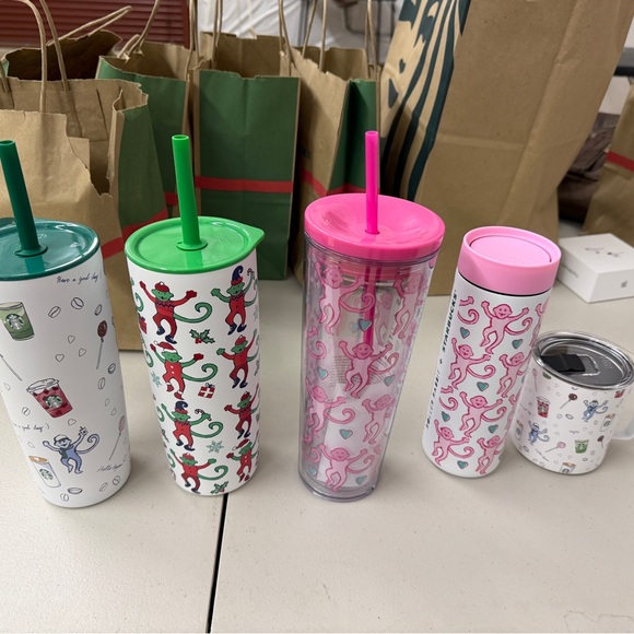 Brand New! Starbucks x Roller Rabbit full Set!! Ships today. - Picture 2 of 2